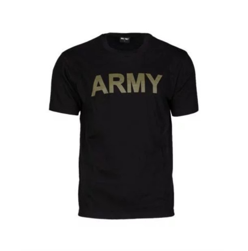MIL-TEC ФУТБОЛКА З ПРИНТОМ ARMY BLACK 11063002