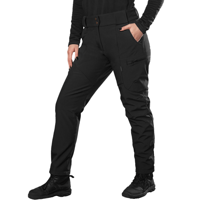 CAMO-TEC ШТАНИ PANI SOFTSHELL BLACK 8486