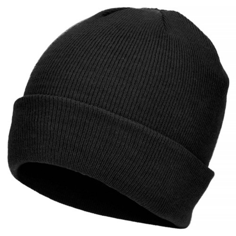 MIL-TEC ШАПКА ТОНКАЯ ВЯЗКА АКРИЛ BEANIE CAP BLACK 12133002
