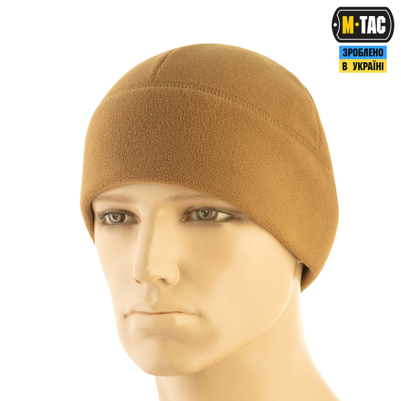 M-TAC ШАПКА WATCH CAP ELITE ФЛИС (320Г/М2) COYOTE BROWN