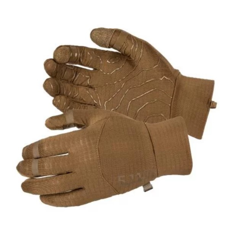 5.11 ПЕРЧАТКИ STRATOS STRETCH FLEECE GLOVE COYOTE 59801-134