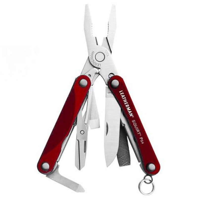 LEATHERMAN МУЛЬТИТУЛ SQUIRT PS4 RED 831227