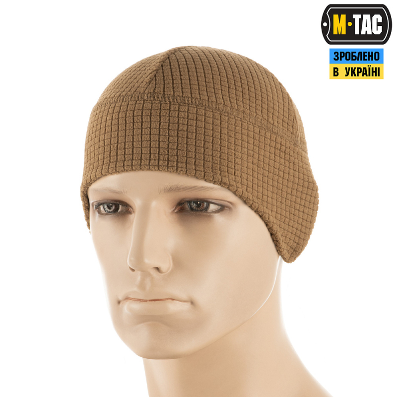 M-TAC ШАПКА-ПОДШЛЕМНИК GEN.II ФЛИС РИП-СТОП COYOTE BROWN