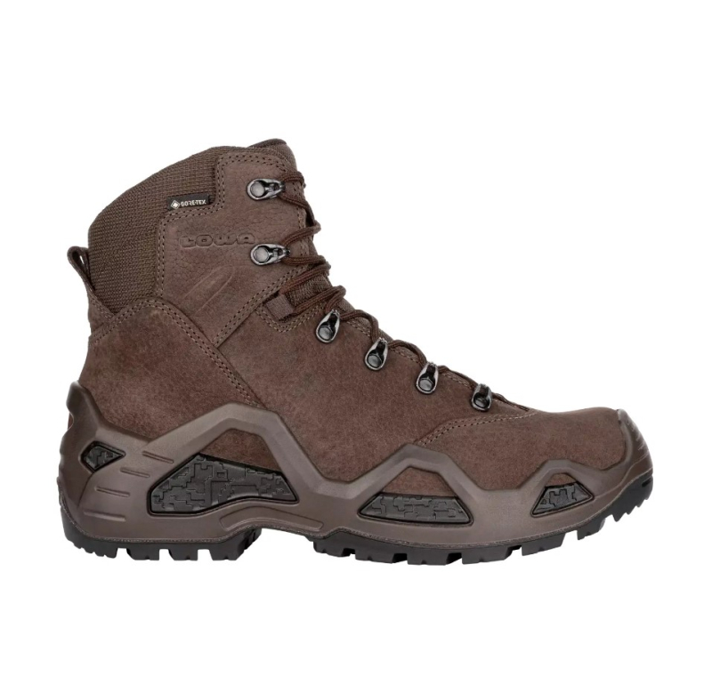 LOWA ЧЕРЕВИКИ Z-6N GTX С DARK BROWN 310682/0493