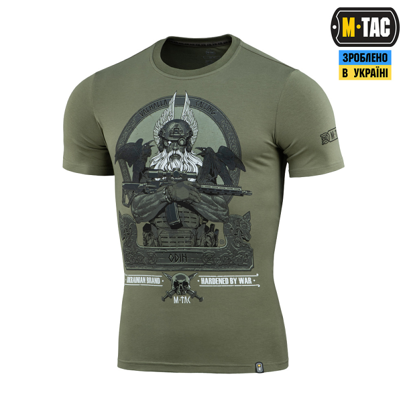 M-TAC ФУТБОЛКА ODIN LIGHT OLIVE
