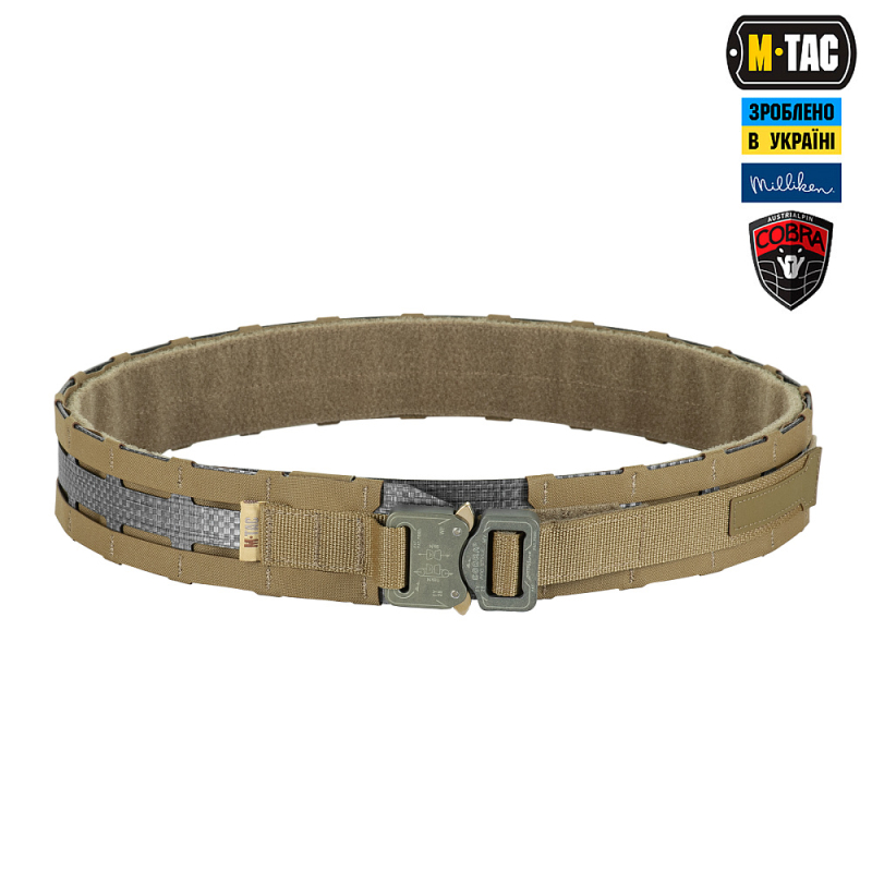 M-TAC РЕМІНЬ TIGER BELT COBRA BUCKLE COYOTE