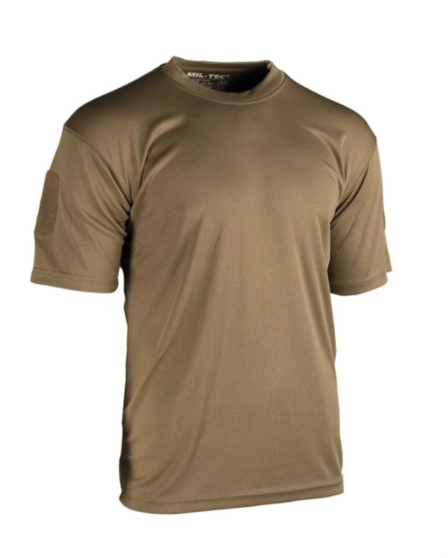 MIL-TEC ФУТБОЛКА STURM TACTICAL T-SHIRT QUICKDRY DARK COYOTE 11081019