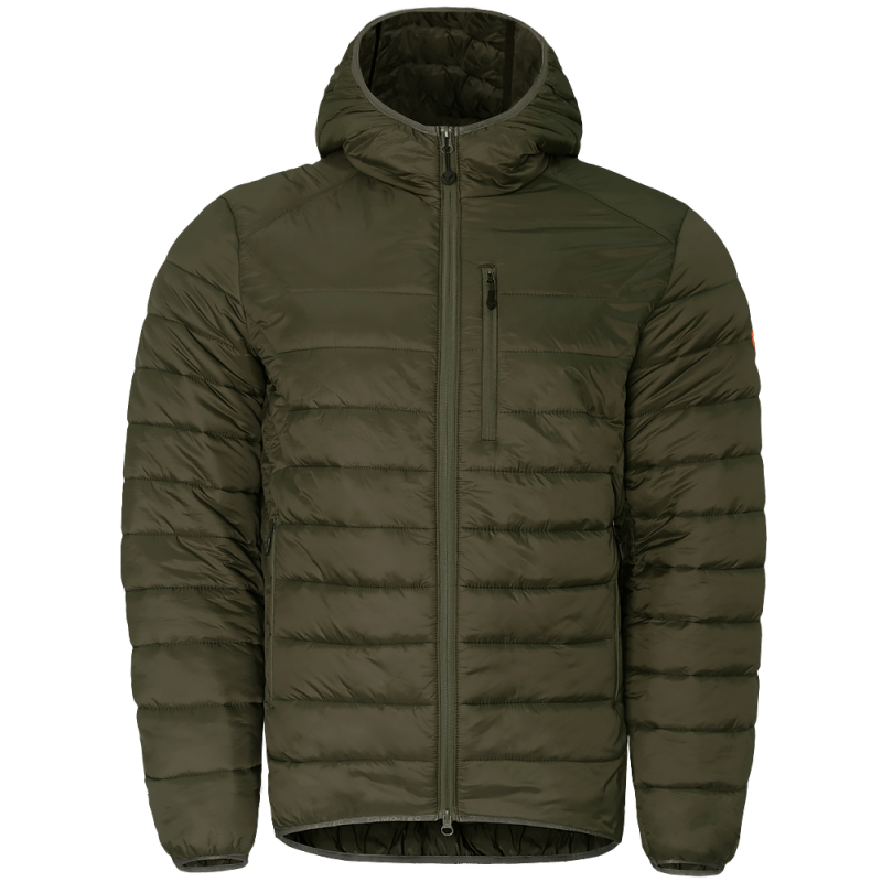 CAMO-TEC КУРТКА ПУХОВИК ЛЁГКИЙ STORM HOOD G-LOFT 150 OLIVE 2460