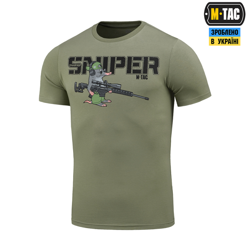 M-TAC ФУТБОЛКА КРІТ LIGHT OLIVE