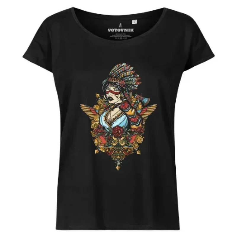 VOYOVNIK ФУТБОЛКА ЖІНОЧА STEAMPUNK CHERO BLACK 29312