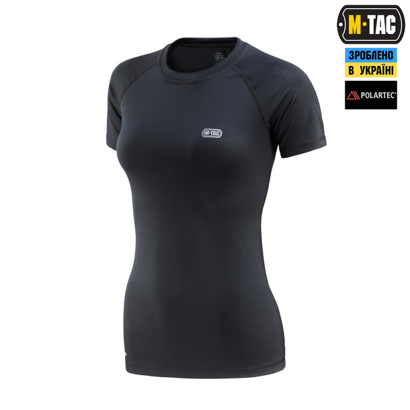 M-TAC ФУТБОЛКА ULTRA LIGHT POLARTEC LADY BLACK