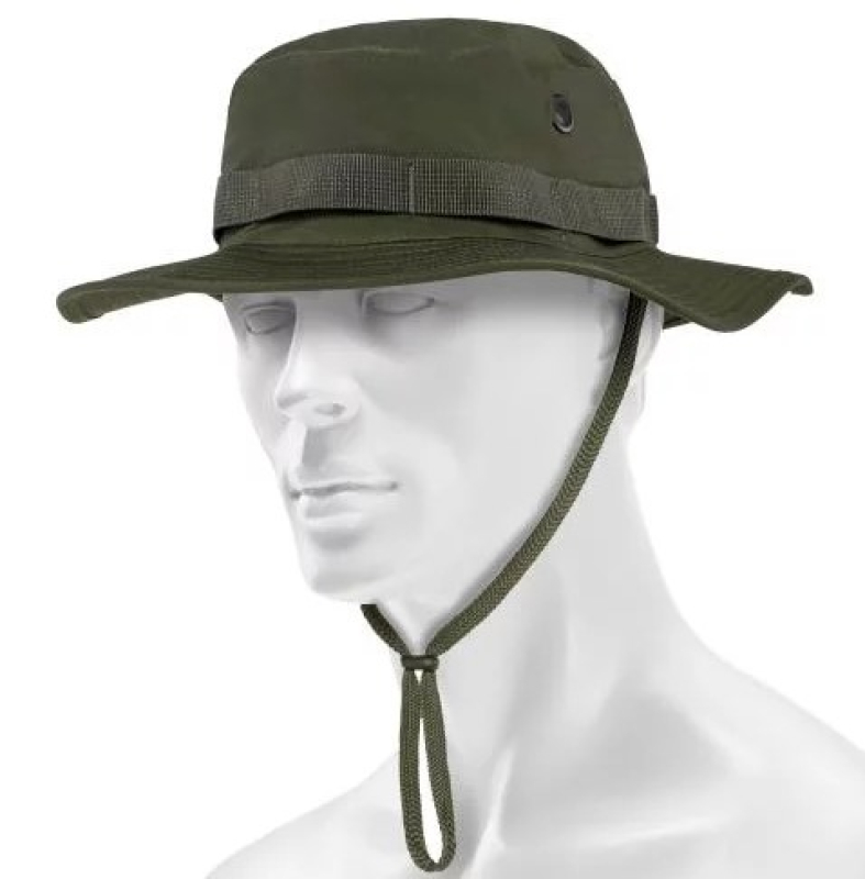 MIL-TEC ПАНАМА US GI TRILAMINAT BOONIE HAT OLIVE 12326001