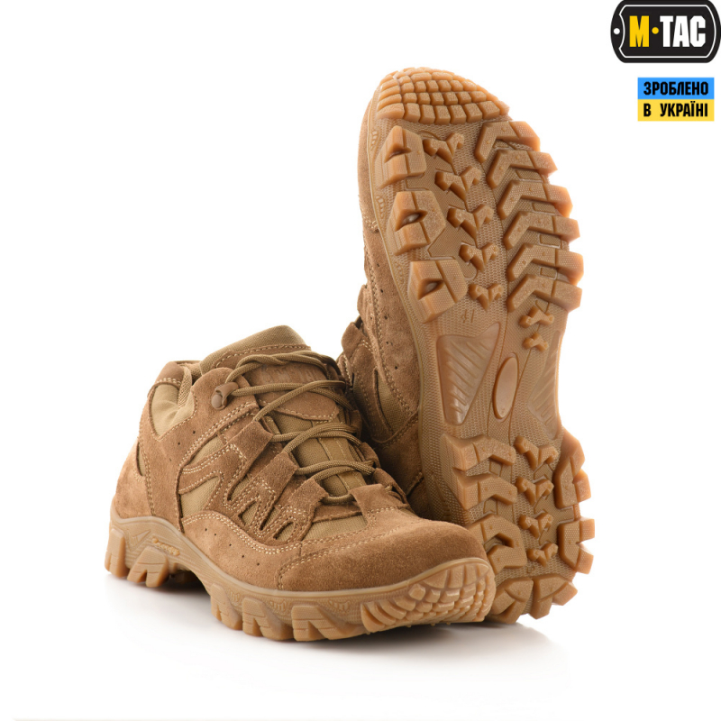 M-TAC КРОССОВКИ ТАКТИЧЕСКИЕ LEOPARD COYOTE BROWN