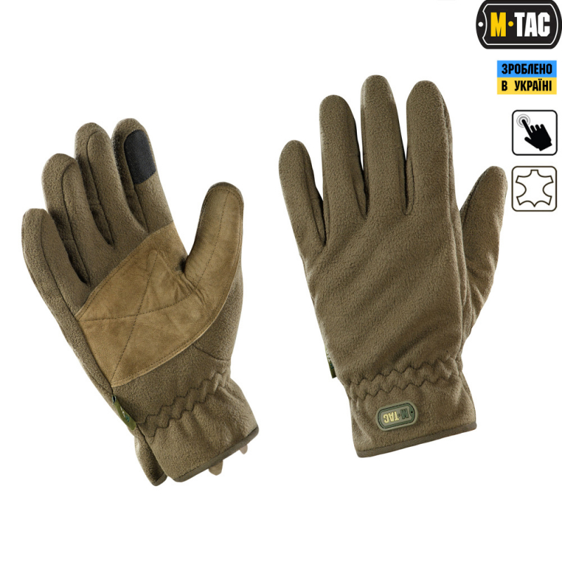 M-TAC РУКАВИЦІ WINTER WINDBLOCK 295 OLIVE