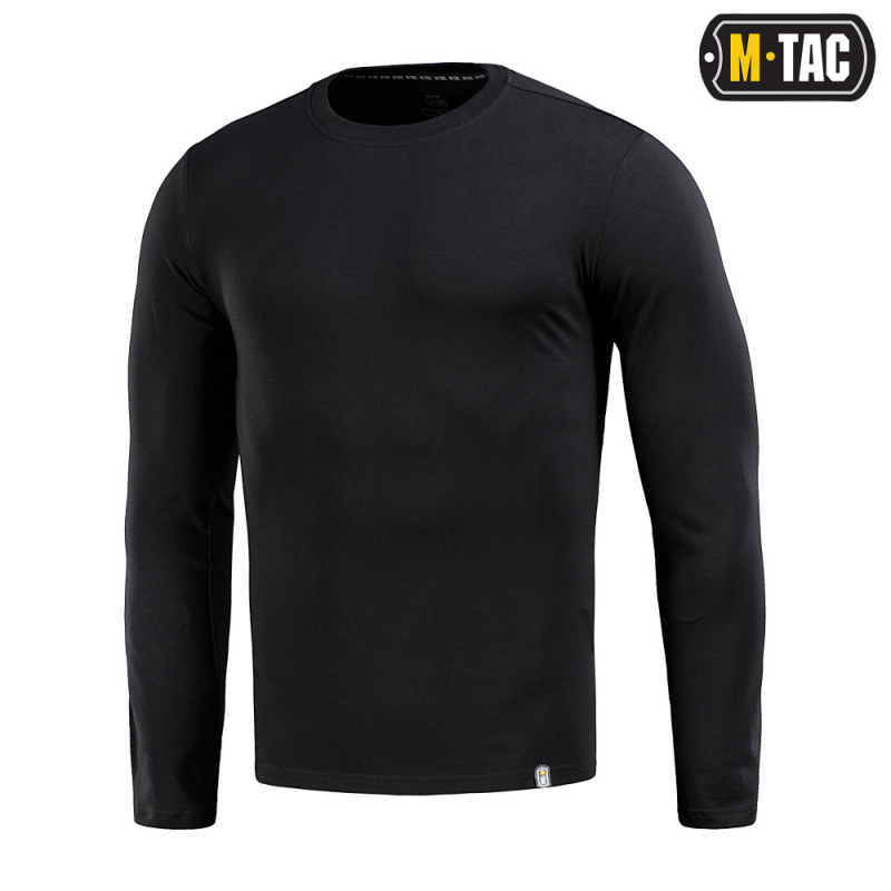 M-TAC ФУТБОЛКА ДЛИННЫЙ РУКАВ 93/7 BLACK