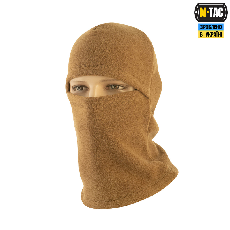 M-TAC БАЛАКЛАВА-НІНДЗЯ ELITE ФЛІС (320Г/М2) COYOTE BROWN