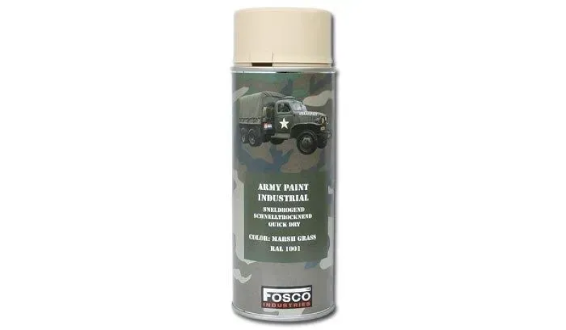 FOSCO КРАСКА МАСКИРОВОЧНАЯ ДЛЯ ОРУЖИЯ RAL 1001 MARSH GRASS 8824