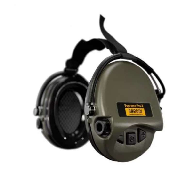 SORDIN НАВУШНИКИ АКТИВНІ SUPREME PRO-X GREEN NECKBAND 76302-X-S 