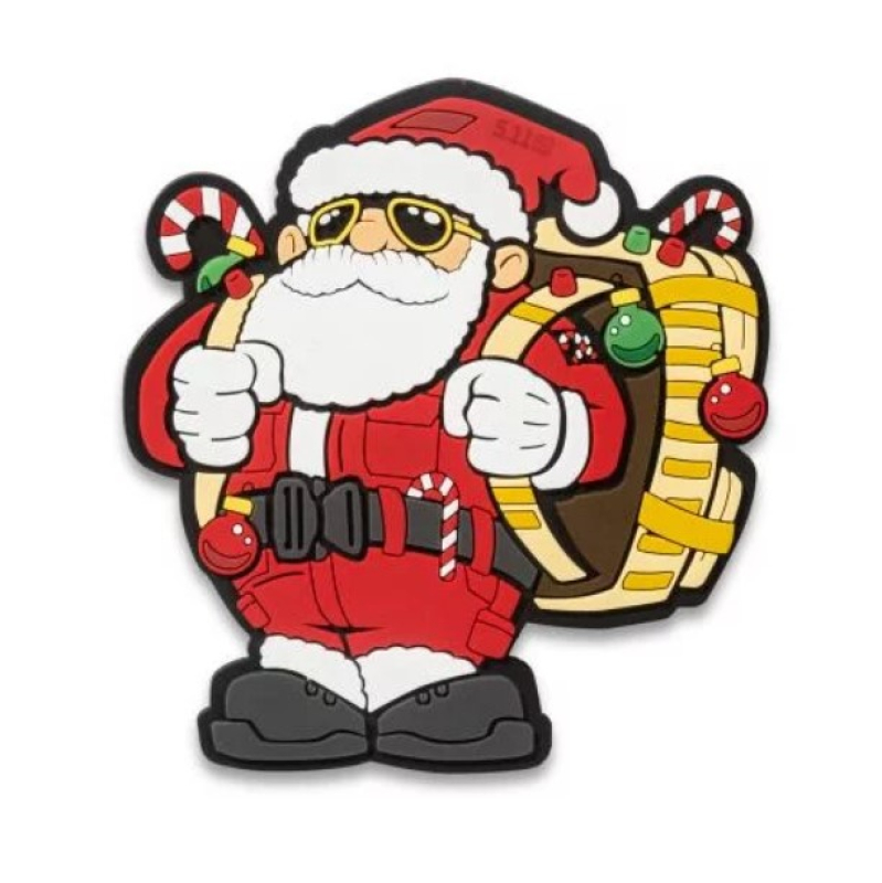 5.11 НАШИВКА RUSH SANTA PATCH 92038-460