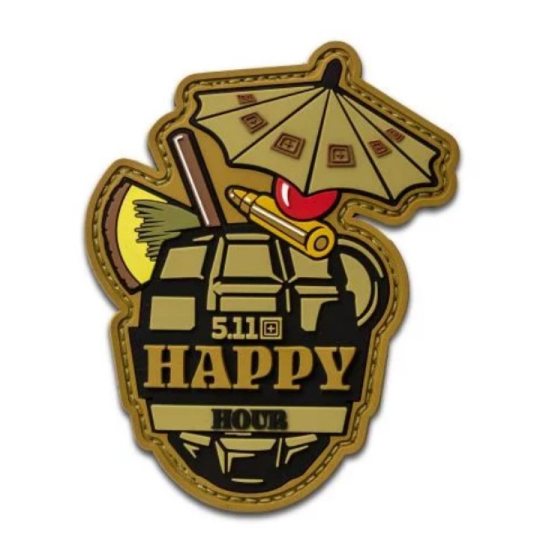 5.11 НАШИВКА HAPPY HOUR V2 PATCH 92201-194