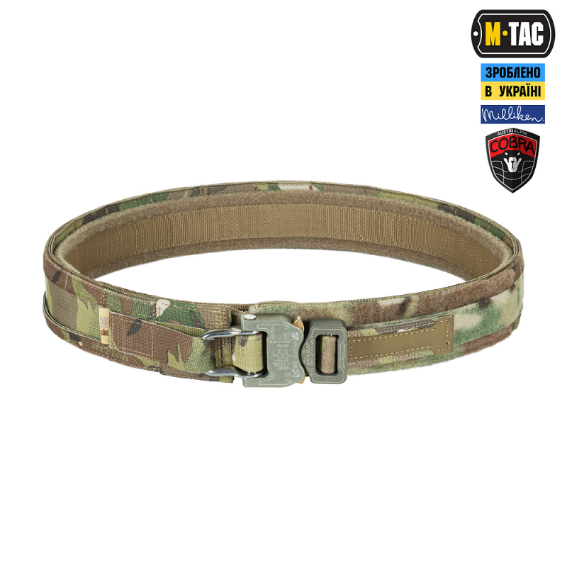 M-TAC РЕМЕНЬ RANGE BELT D-RING COBRA BUCKLE GEN.IV MULTICAM