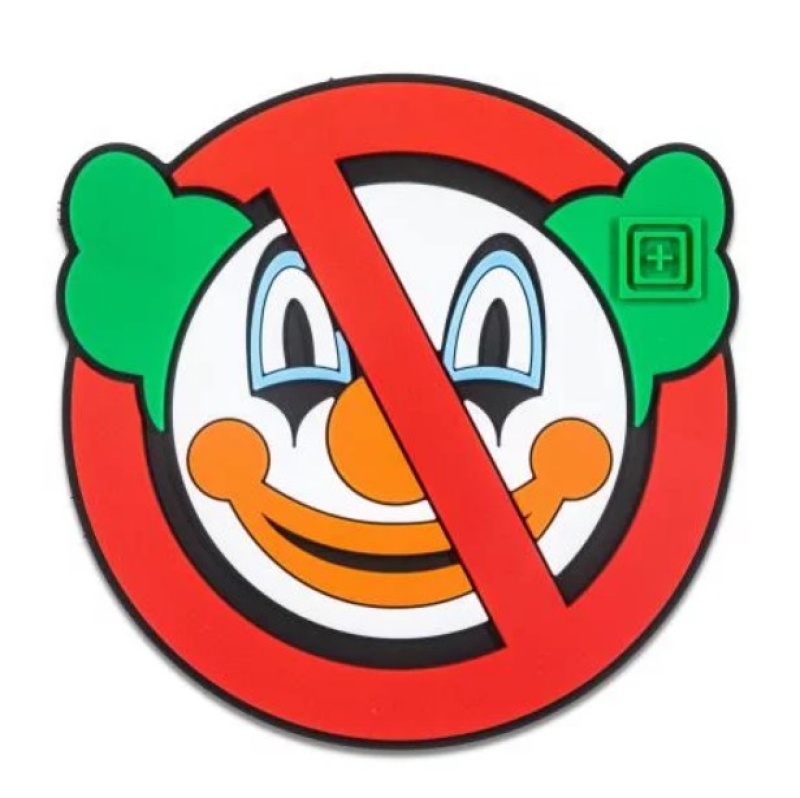 5.11 НАШИВКА NO CLOWNS PATCH 92211-460