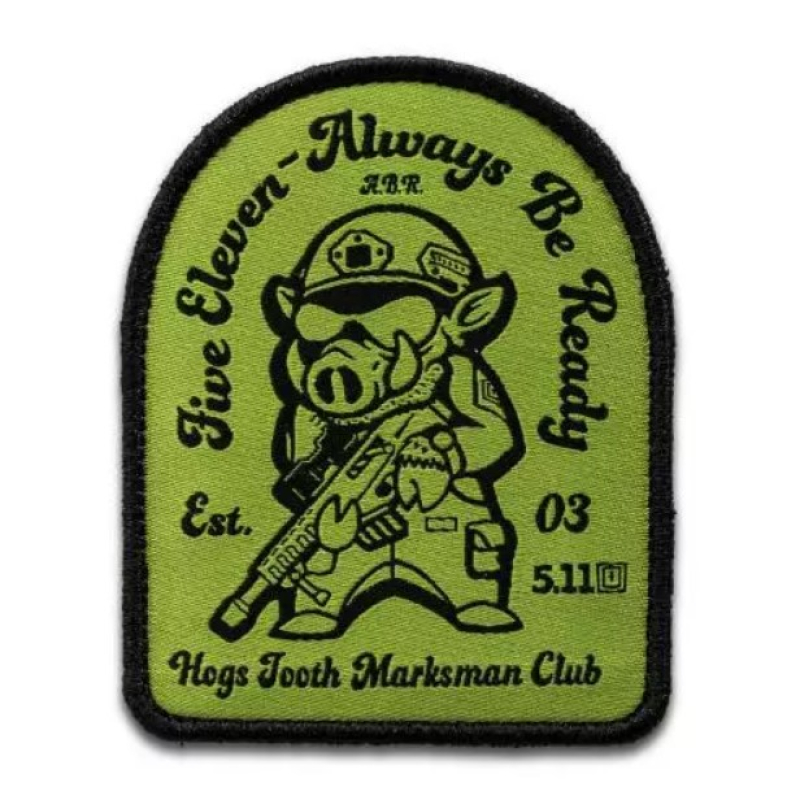 5.11 НАШИВКА HOG HUNTER PATCH 92460-225