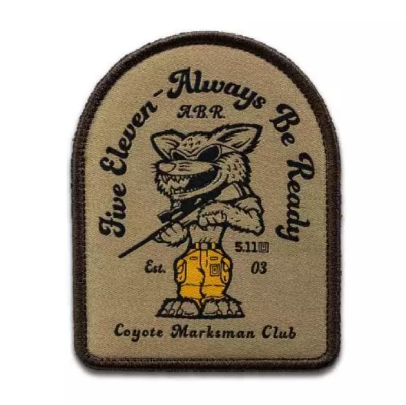 5.11 НАШИВКА COYOTE HUNTER PATCH 92459-120
