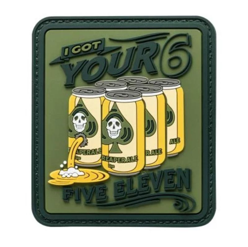 5.11 НАШИВКА I GOT YOUR 6 PATCH 92175-194