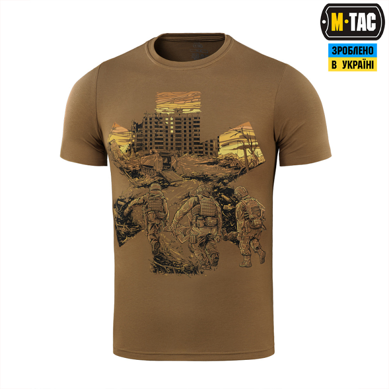 M-TAC ФУТБОЛКА EVAC COYOTE BROWN