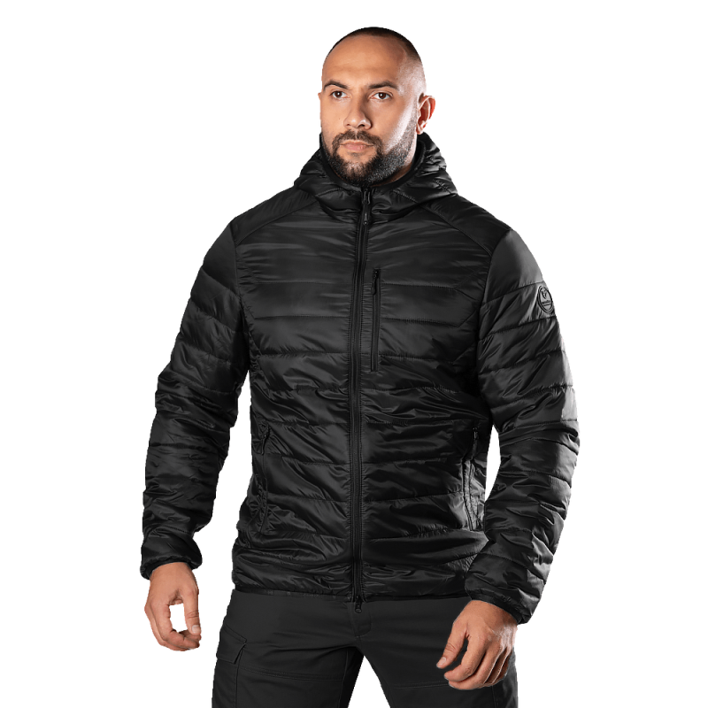 CAMO-TEC КУРТКА ЛЕГКИЙ ПУХОВИК STORM HOOD 2.0 BLACK 8255