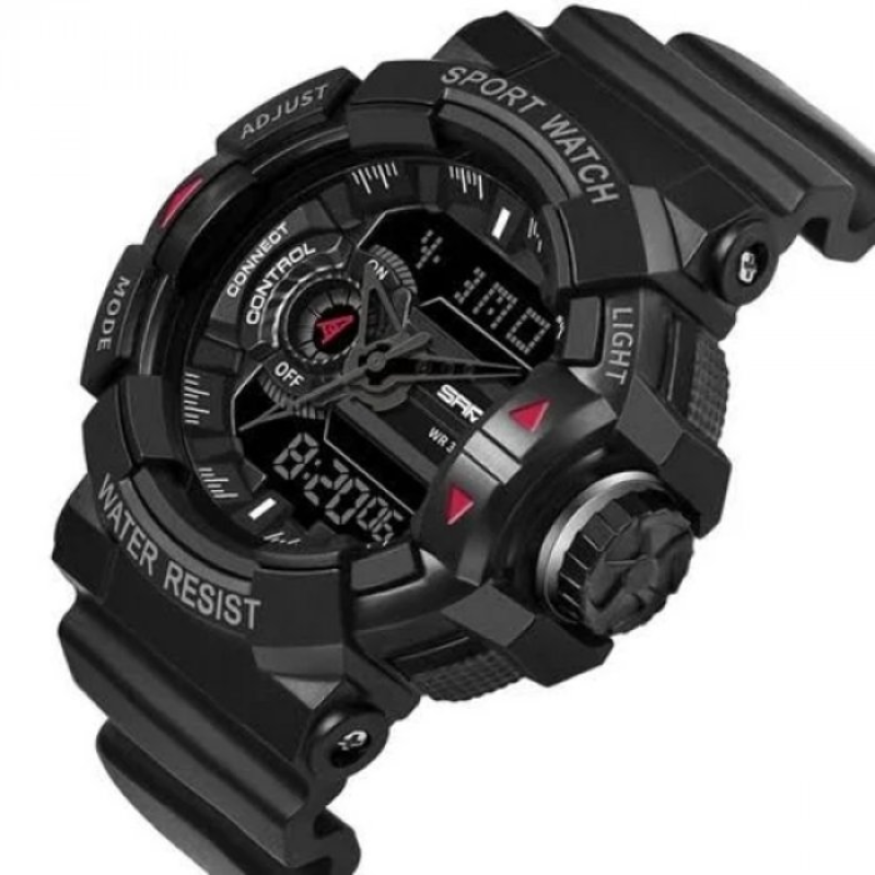 SANDA ЧАСЫ ТАКТИЧЕСКИЕ BOX BLACK 25404