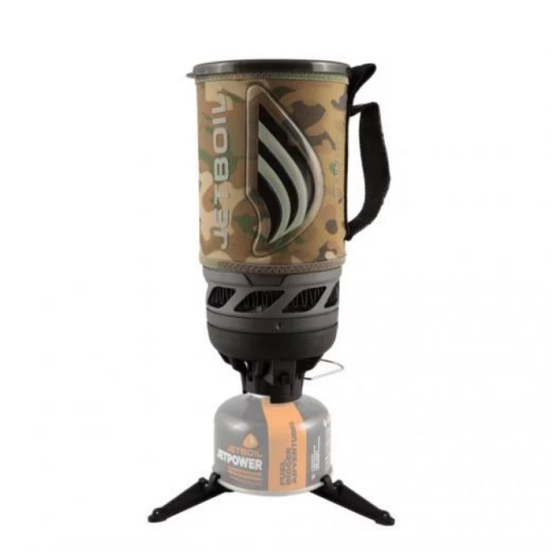 JETBOIL ПАЛЬНИК ГАЗОВИЙ З КАЗАНКОМ FLASH 1L CAMO JB-FLCM-EU