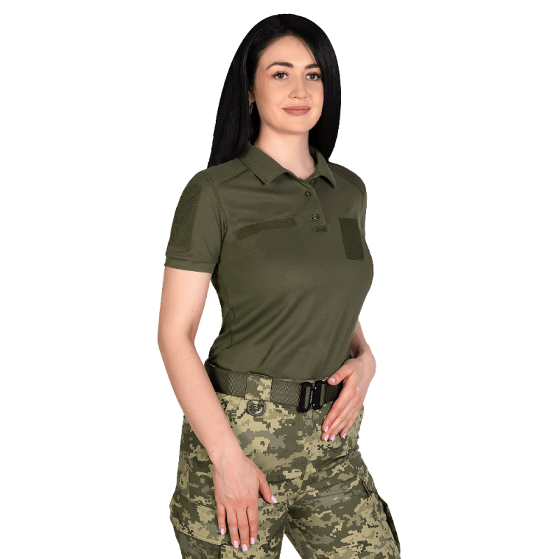 CAMO-TEC ЖІНОЧЕ ПОЛО PANI ARMY ID LT OLIVE 8080