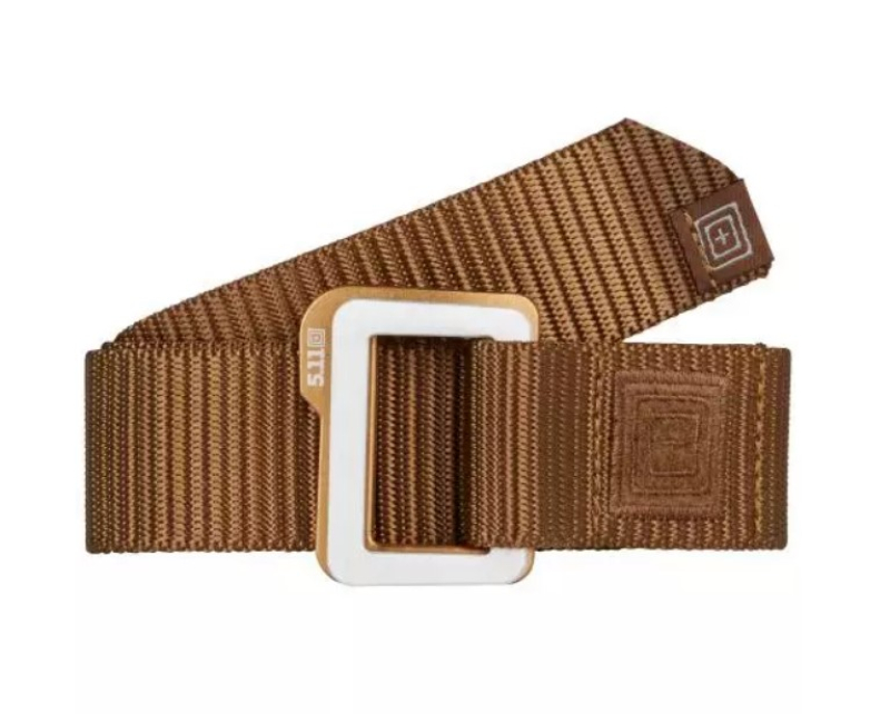 5.11 РЕМІНЬ TRAVERSE DOUBLE BUCKLE BELT BATTLE BROWN 59510-116