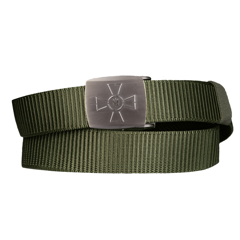 CAMO-TEC РЕМЕНЬ POLOZ КРЕСТ ГЕРБ OLIVE 7240