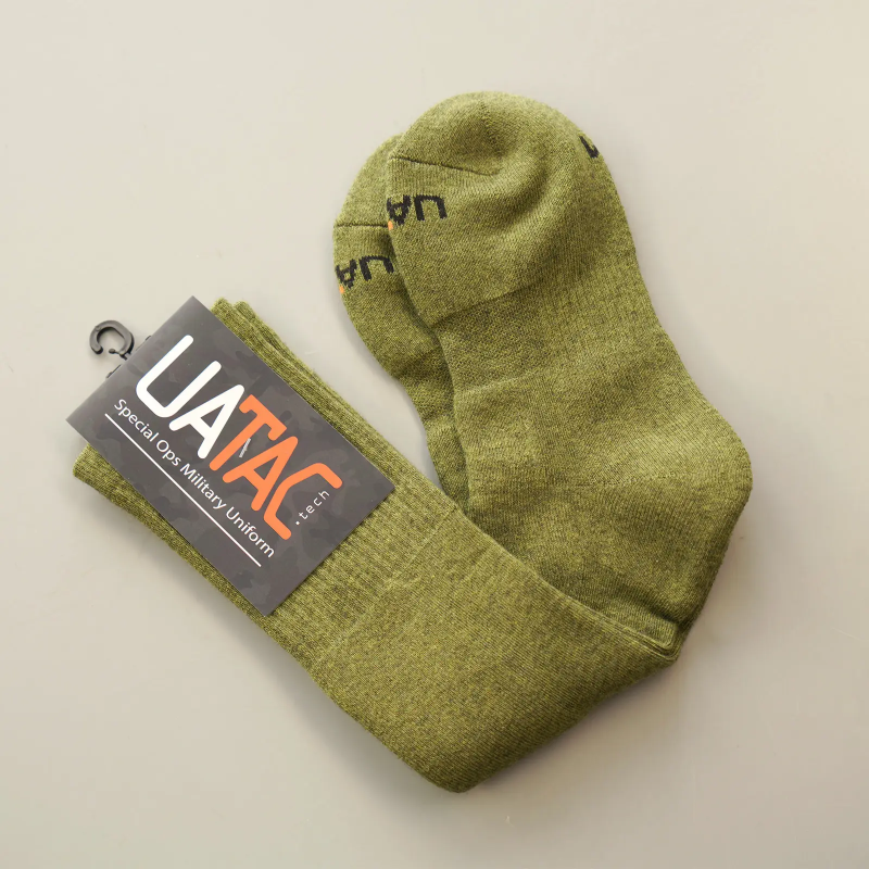 UATAC НОСКИ ТРЕККИНГОВЫЕ OLIVE 6260