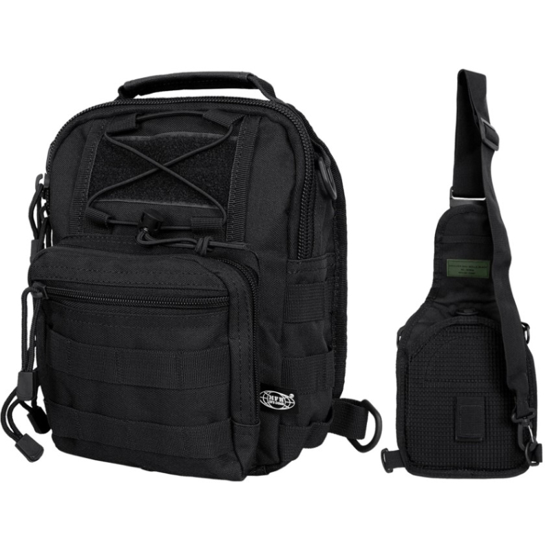MFH РЮКЗАК ОДНОЛЯМОЧНИЙ SHOULDER BAG BLACK 30700A