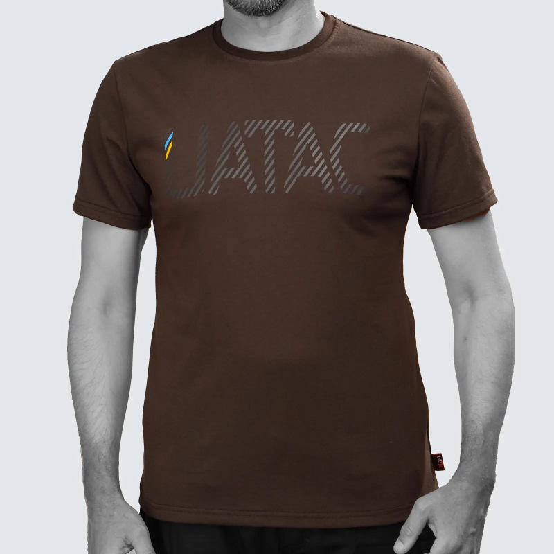 UATAC ФУТБОЛКА З ПРИНТОМ UTAC DARK BROWN 53201331