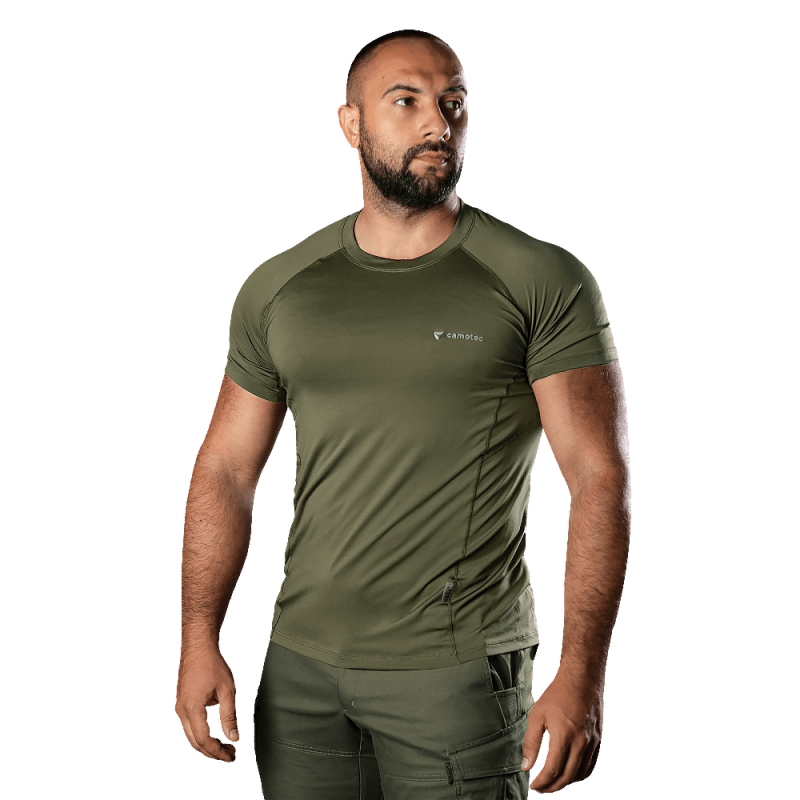 CAMO-TEC ФУТБОЛКА THORAX 2.0 COOLPASS SJ OLIVE 7099