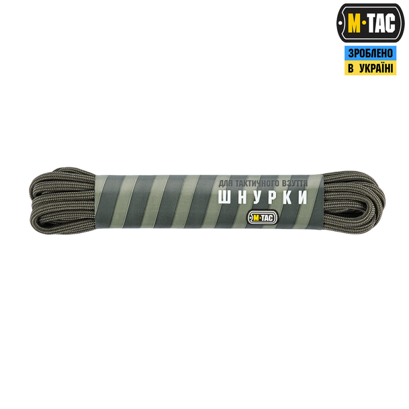M-TAC ШНУРКИ OD GREEN STRIPES ТИП.3