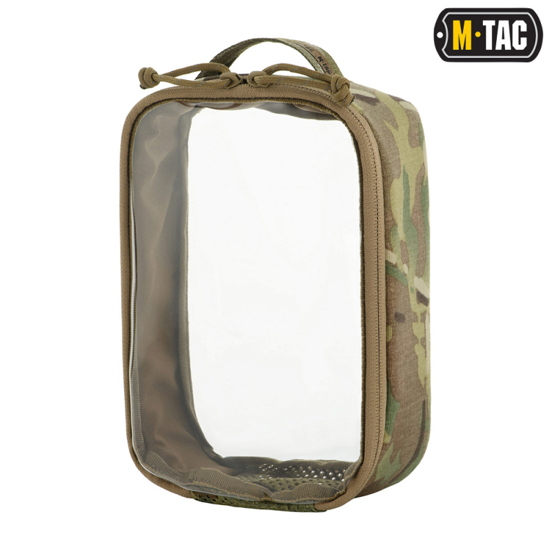 M-TAC ОРГАНАЙЗЕР УТИЛІТАРНИЙ ПРОЗОРИЙ ELITE SMALL (22Х14 СМ) MULTICAM