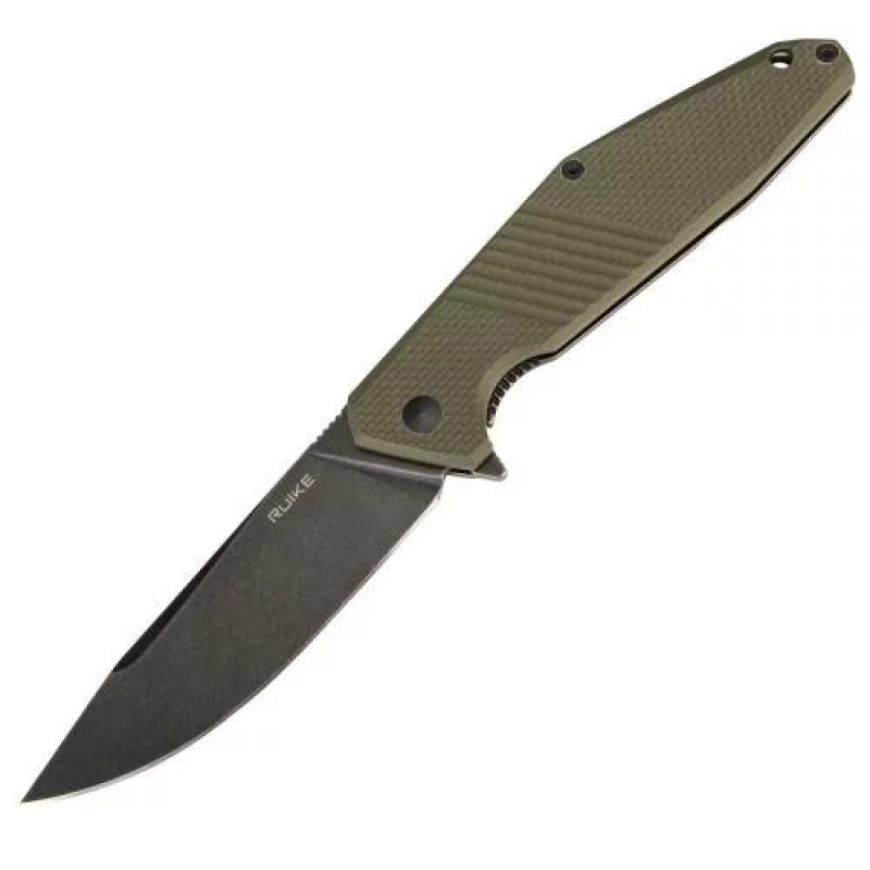 RUIKE НОЖ СКЛАДНОЙ GREEN D191-G