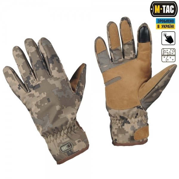 M-TAC ПЕРЧАТКИ TACTICAL WATERPROOF MM14