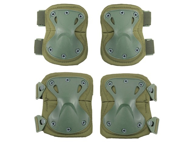 PJ НАКОЛЕННИКИ И НАЛОКОТНИКИ OLIVE 28074