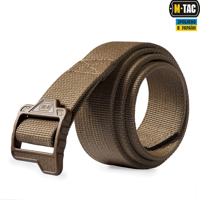 M-TAC РЕМІНЬ DOUBLE DUTY TACTICAL BELT HEX COYOTE