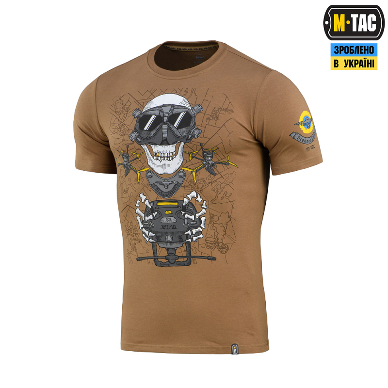M-TAC ФУТБОЛКА DROHNENFÜHRER COYOTE BROWN