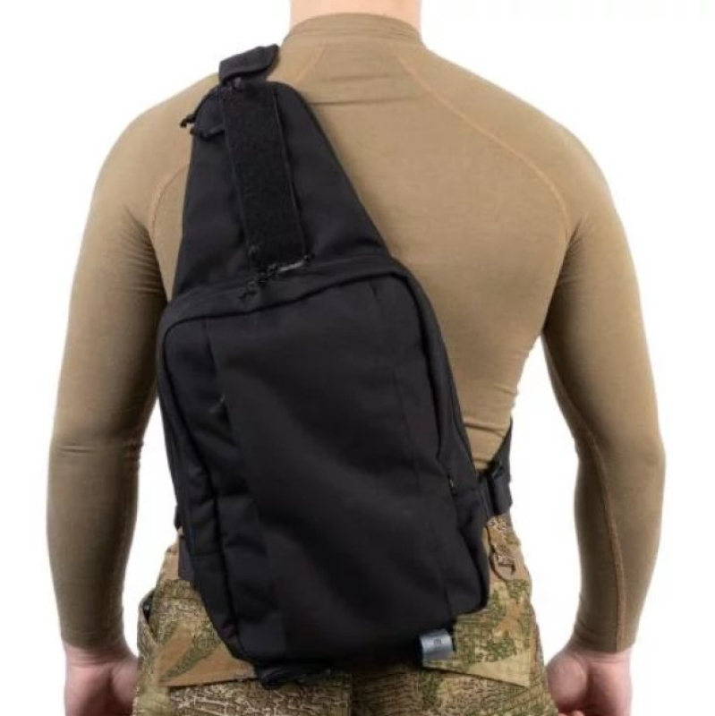 P1G-TAC СУМКА ПОЛЬОВА AGER BLACK UA281-70036-BK