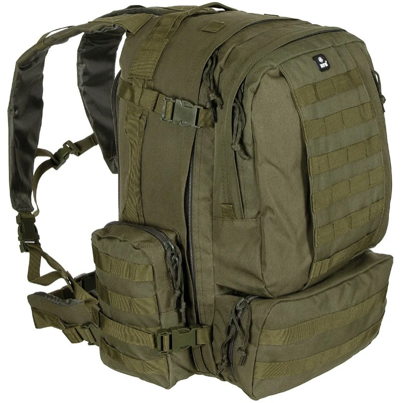 MFH РЮКЗАК IT BACKPACK OD GREEN TACTICAL-MODULAR 45L OLIVE 30265B