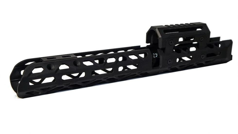 КРУК ЦІВКА ДЛЯ АК ДОВГЕ С КРІПЛЕННЯМ M-LOK BLACK